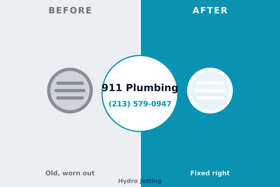 Before and after: plumbing repair Milton, WV